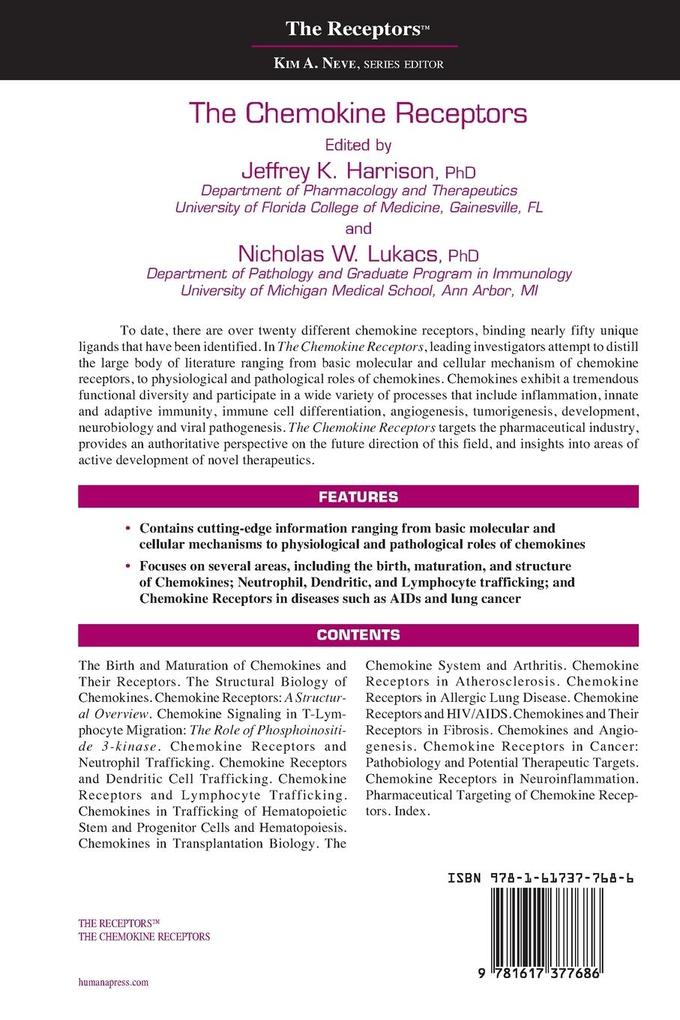 Weitere Ansicht: The Chemokine Receptors