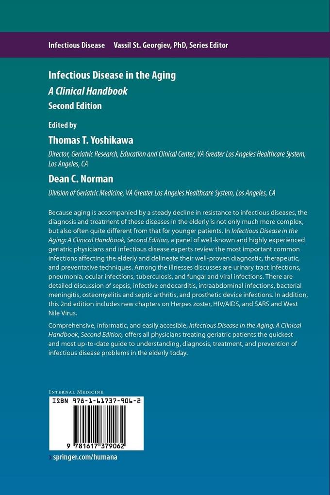 Weitere Ansicht: Infectious Disease in the Aging