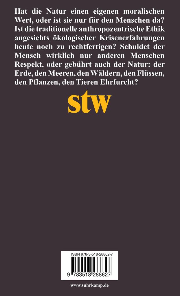 Weitere Ansicht: Naturethik