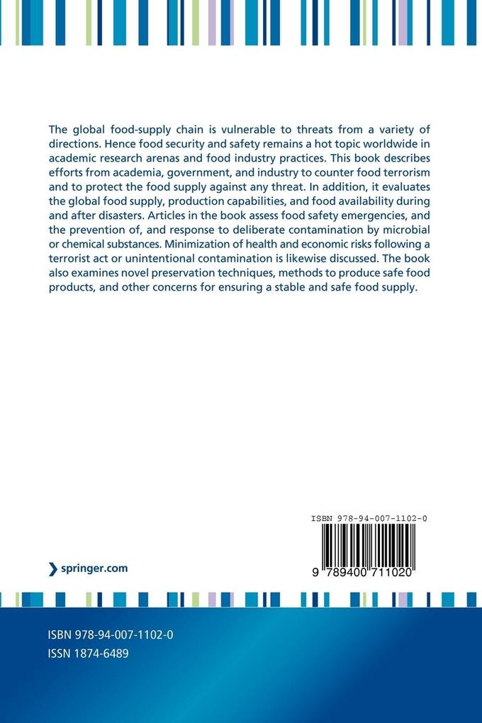 Weitere Ansicht: Advances in Food Protection