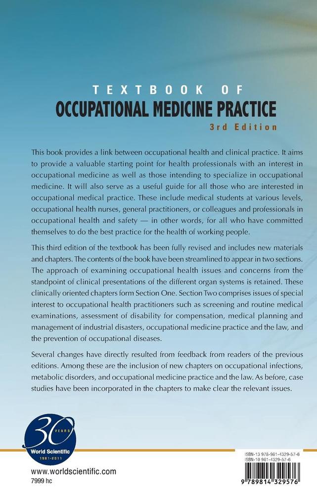 Weitere Ansicht: TXTBK OCCUPAT MED PRACT (3RD ED) | Koh David