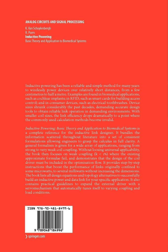 Weitere Ansicht: Inductive Powering | Robert Puers, Koenraad van Schuylenbergh