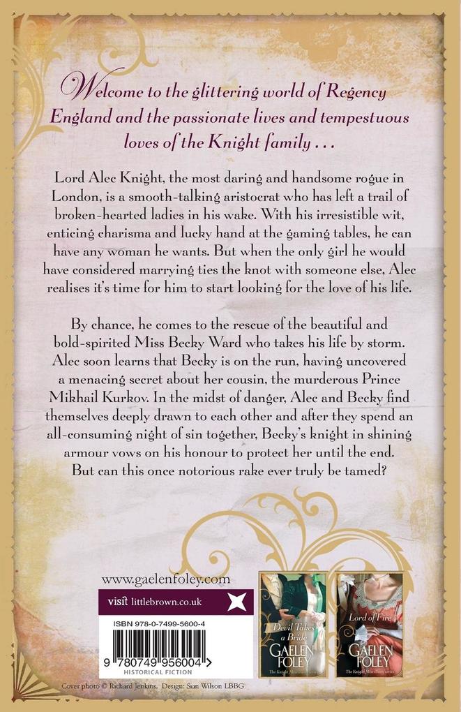 Weitere Ansicht: One Night Of Sin | Gaelen Foley