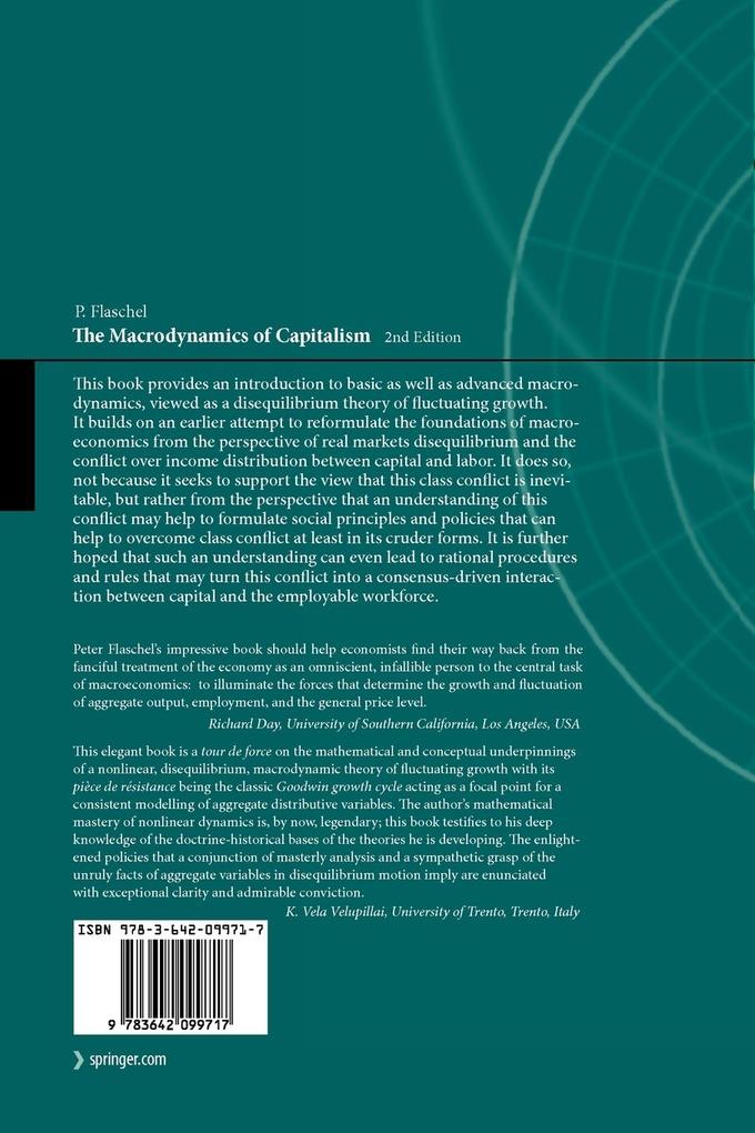 Weitere Ansicht: The Macrodynamics of Capitalism | Peter Flaschel