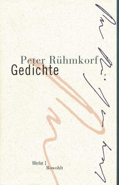 Produktbild: Gedichte. Werke 01 | Peter Rühmkorf