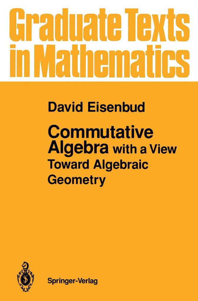 Produktbild: Commutative Algebra | David Eisenbud