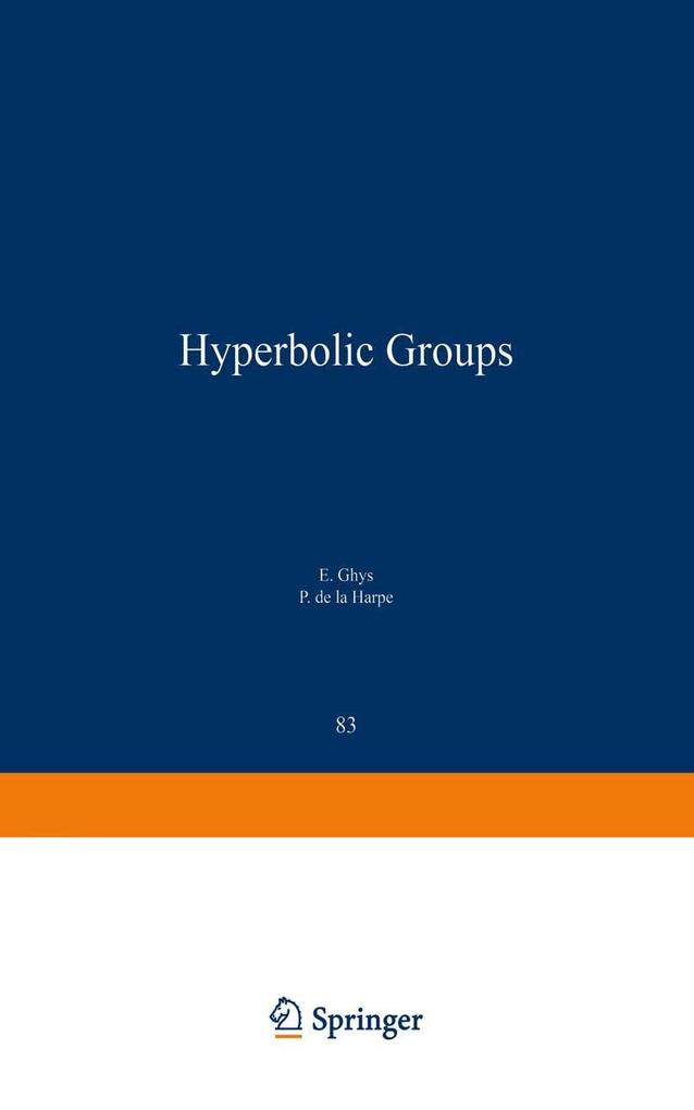 Produktbild: Sur les Groupes Hyperboliques d'après Mikhael Gromov