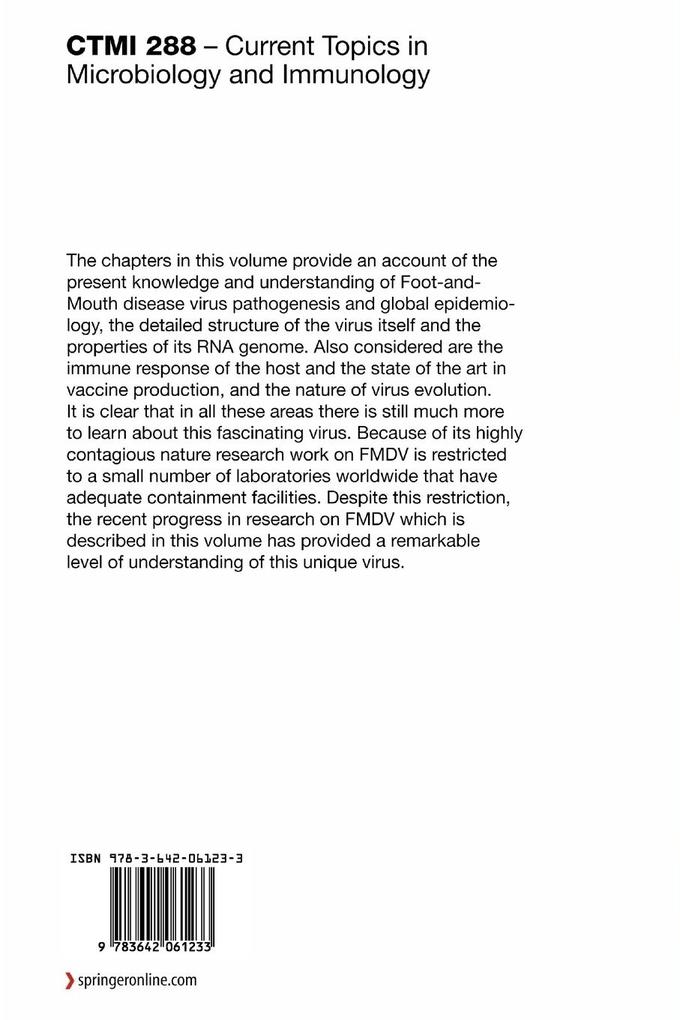 Weitere Ansicht: Foot-and-Mouth Disease Virus