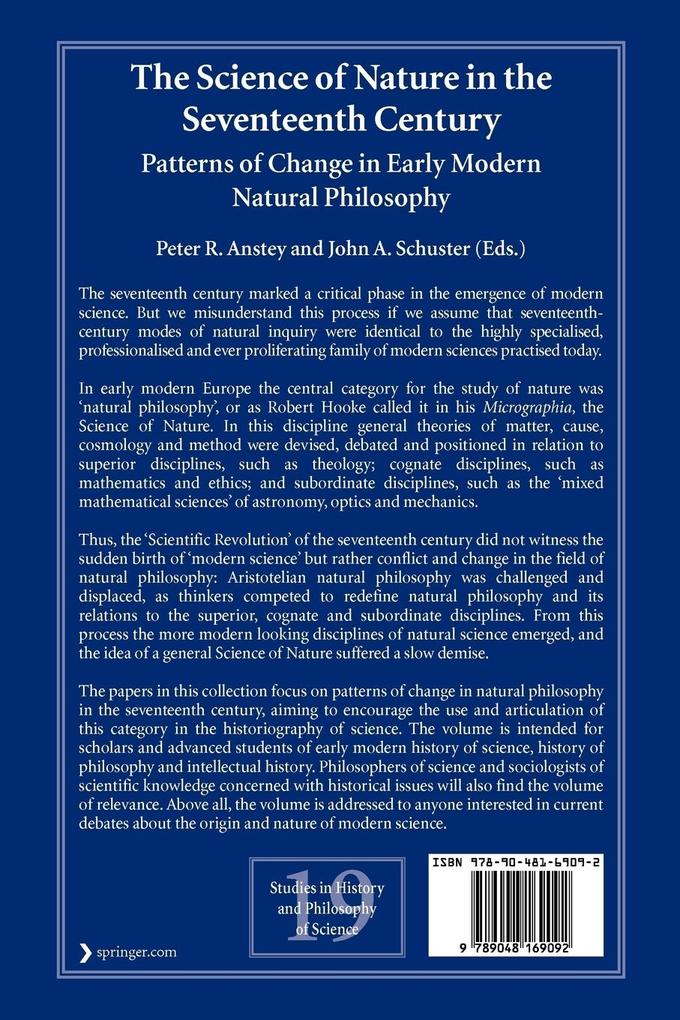 Weitere Ansicht: The Science of Nature in the Seventeenth Century