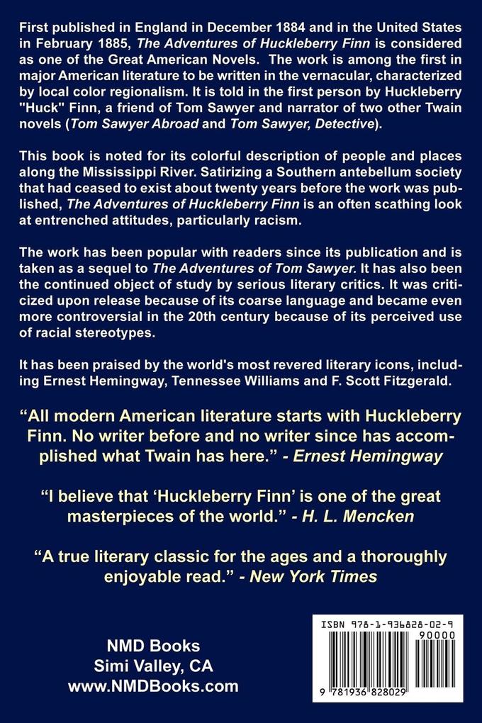 Weitere Ansicht: The Adventures of Huckleberry Finn | Mark Twain