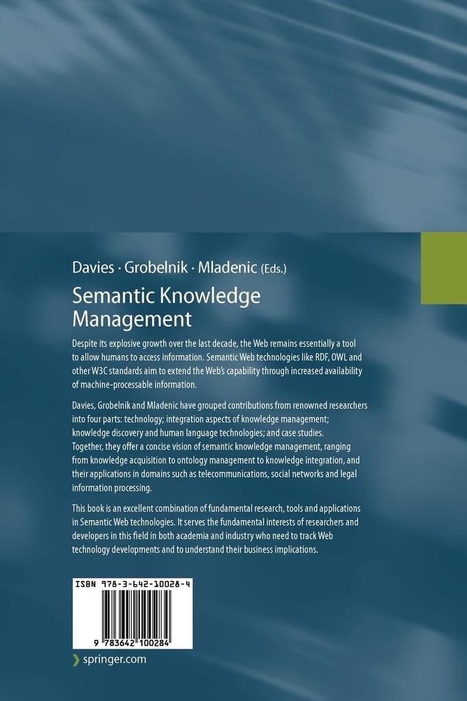 Weitere Ansicht: Semantic Knowledge Management