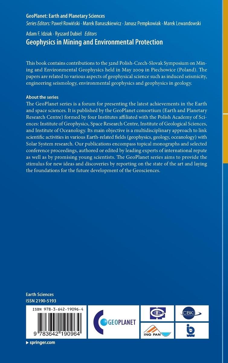 Weitere Ansicht: Geophysics in Mining and Environmental Protection