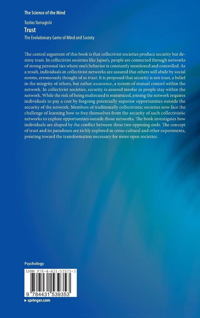 Weitere Ansicht: Trust | Toshio Yamagishi