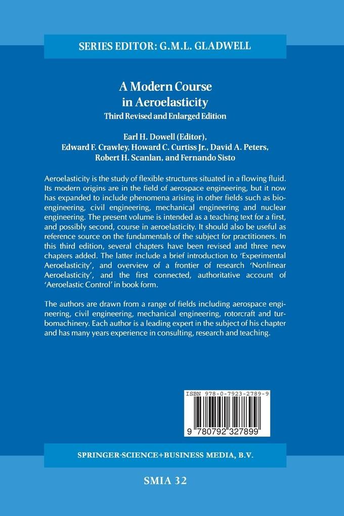Weitere Ansicht: A Modern Course in Aeroelasticity