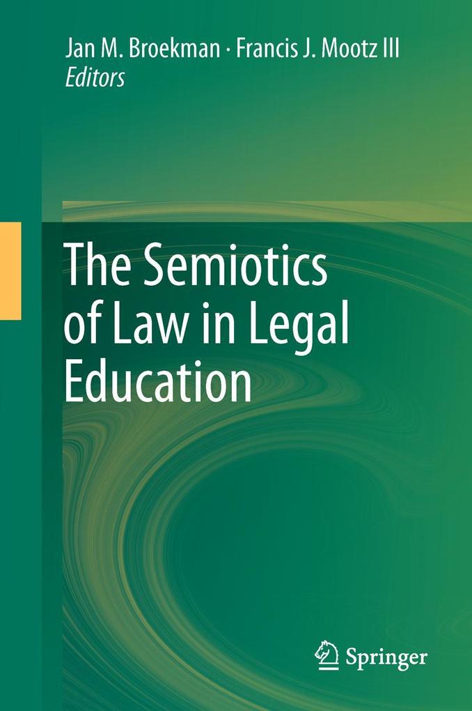 Produktbild: The Semiotics of Law in Legal Education