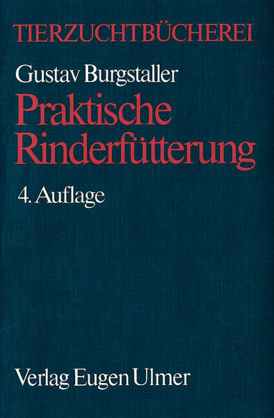 Produktbild: Praktische Rinderfütterung | Gustav Burgstaller