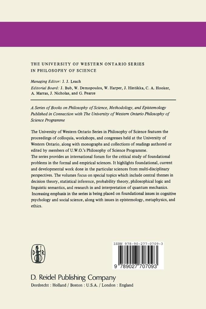 Weitere Ansicht: The Logico-Algebraic Approach to Quantum Mechanics