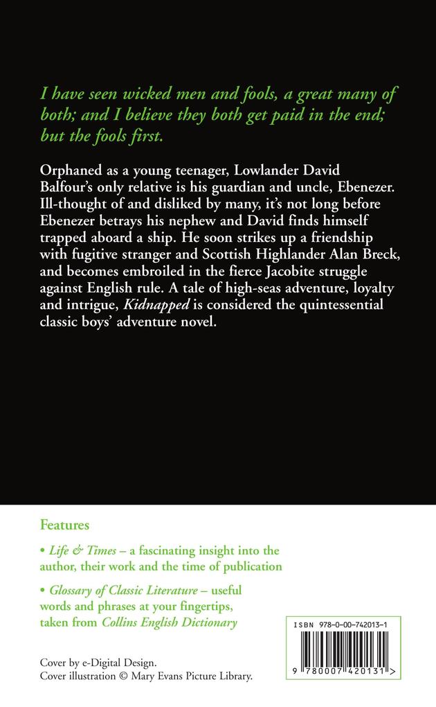 Weitere Ansicht: CLASSICS KIDNAPPED | Robert Louis Stevenson