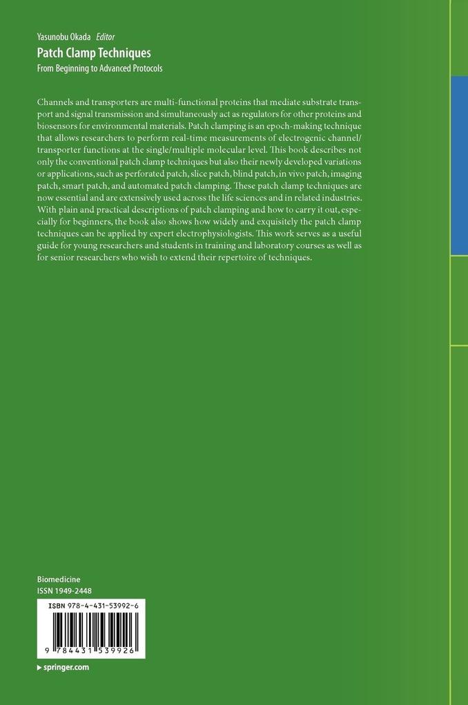 Weitere Ansicht: Patch Clamp Techniques