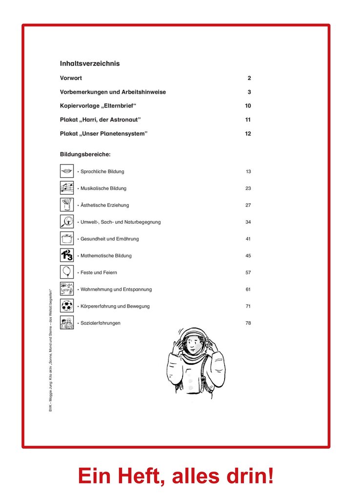 Weitere Ansicht: Kita aktiv: Projektmappe Sonne, Mond und Sterne | Maggie Jung