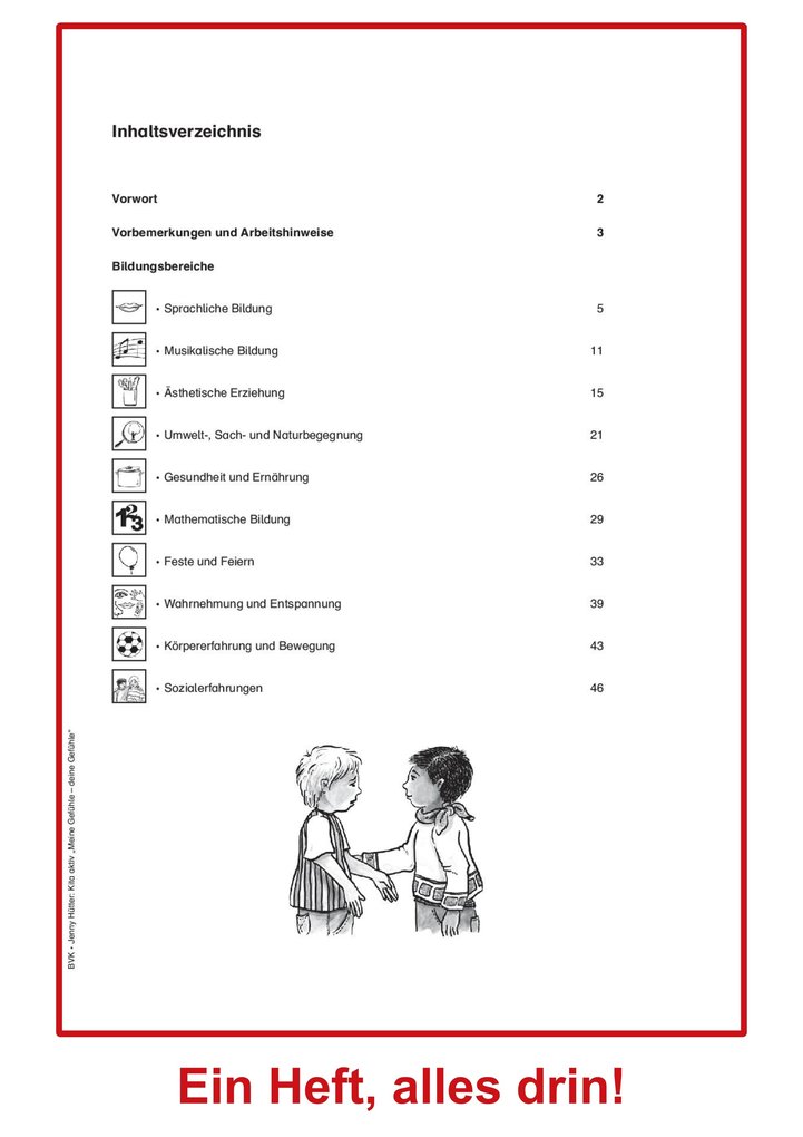 Weitere Ansicht: Kita Aktiv: Projektmappe Meine Gefühle - deine Gefühle | Jenny Hütter