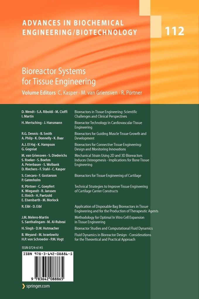 Weitere Ansicht: Bioreactor Systems for Tissue Engineering