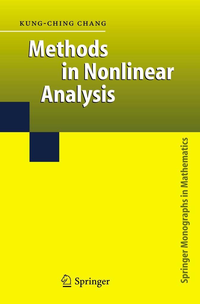 Produktbild: Methods in Nonlinear Analysis | Kung-Ching Chang