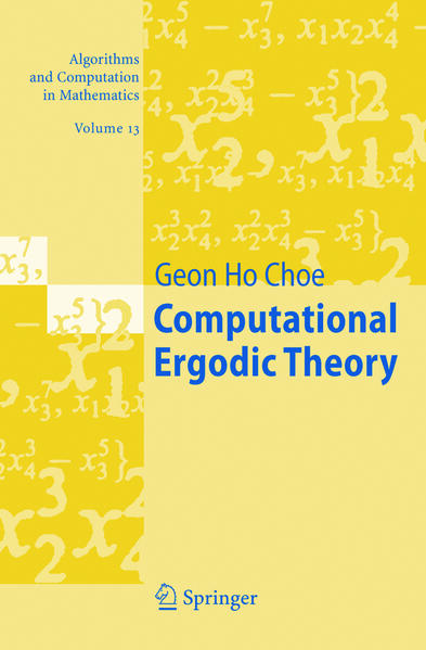 Produktbild: Computational Ergodic Theory | Geon Ho Choe