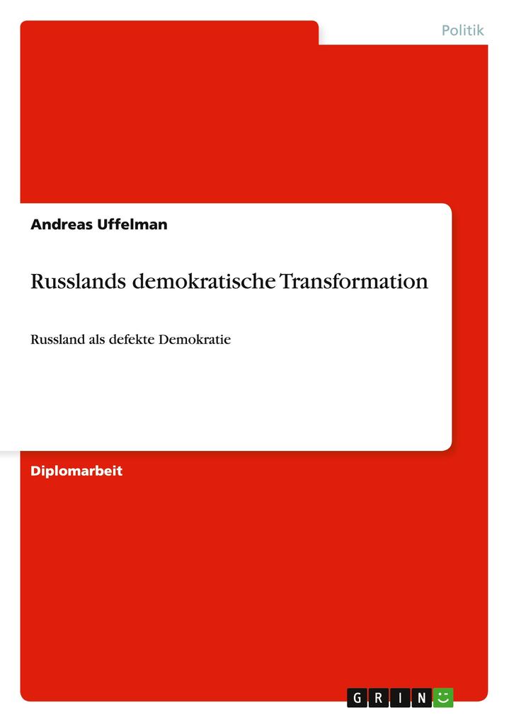 Produktbild: Russlands demokratische Transformation | Andreas Uffelman