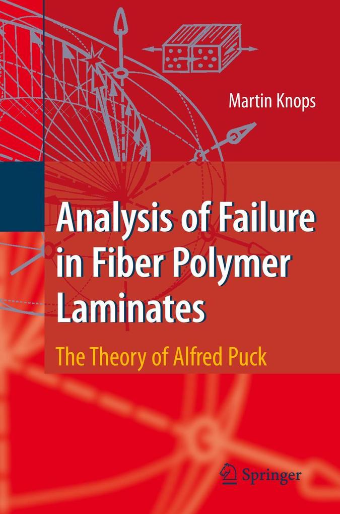 Produktbild: Analysis of Failure in Fiber Polymer Laminates | Martin Knops