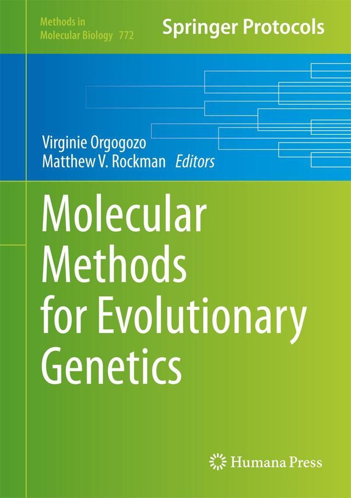 Produktbild: Molecular Methods for Evolutionary Genetics