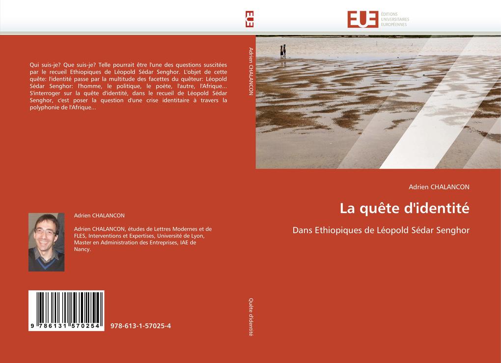 Produktbild: La quête d'identité | Adrien Chalancon