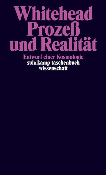 Produktbild: Prozeß und Realität | Alfred North Whitehead