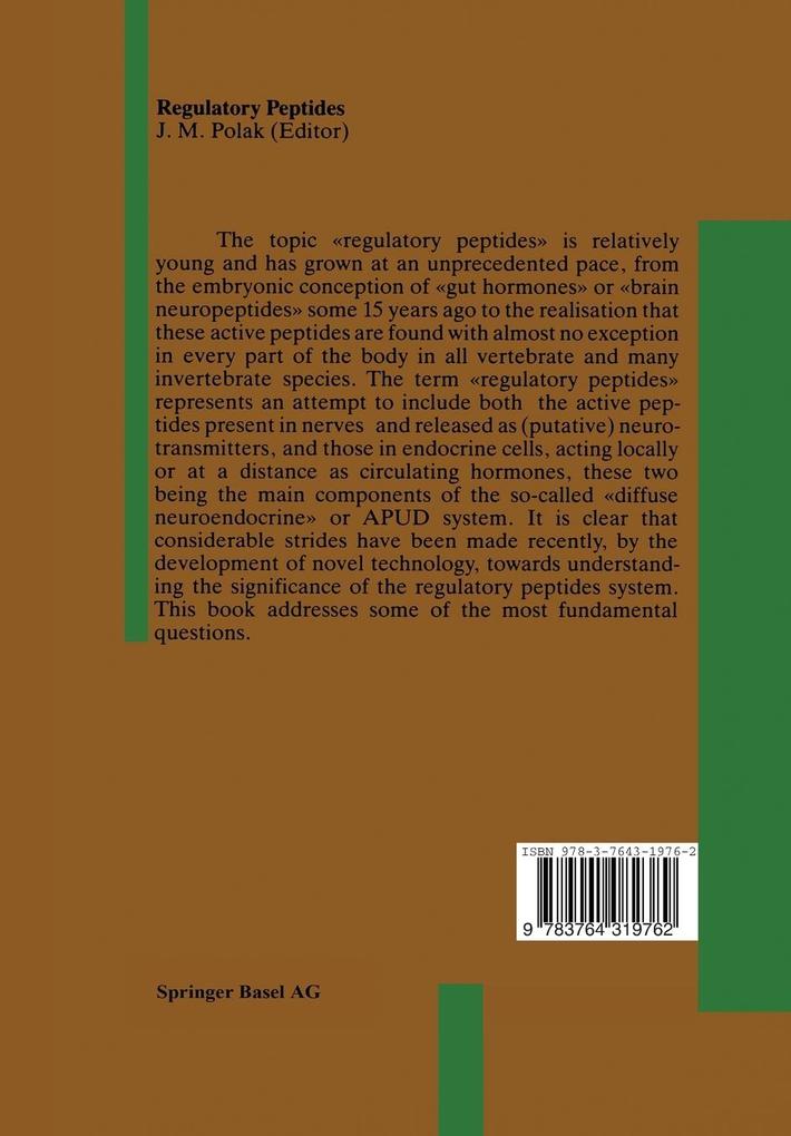 Weitere Ansicht: Regulatory Peptides | J. M. Polak