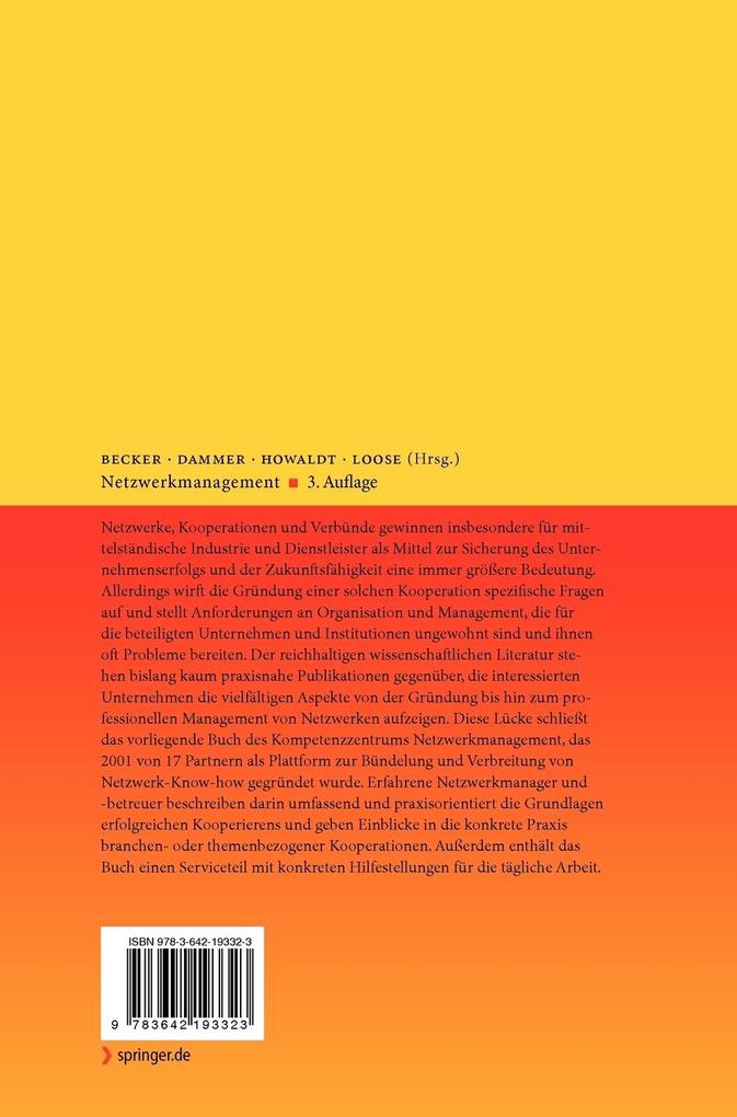 Weitere Ansicht: Netzwerkmanagement