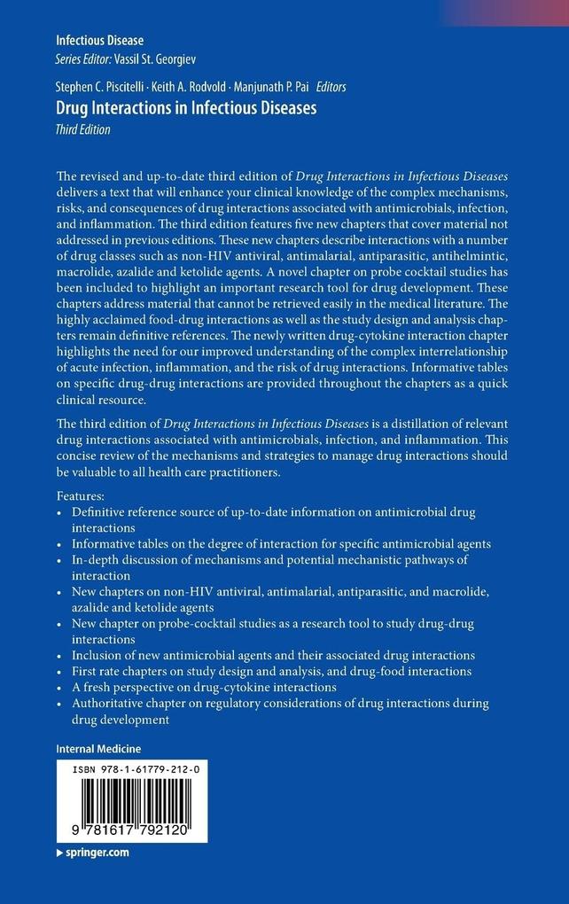 Weitere Ansicht: Drug Interactions in Infectious Diseases