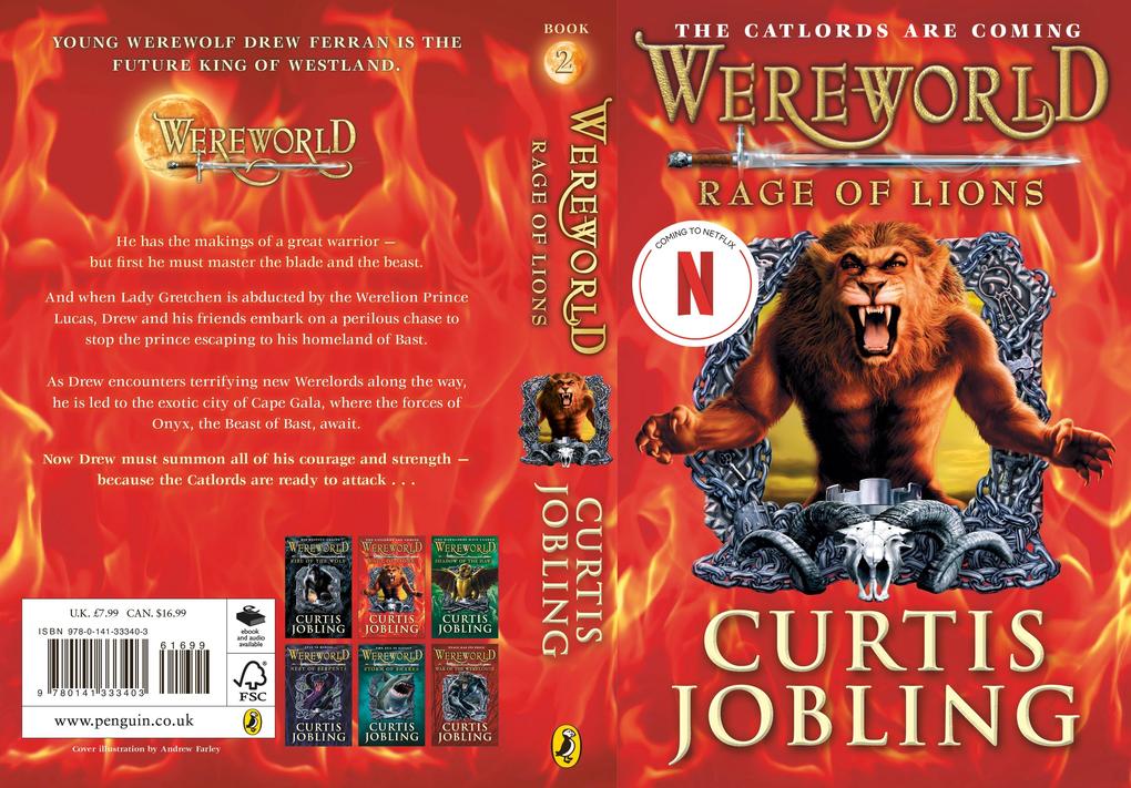 Weitere Ansicht: Wereworld: Rage of Lions (Book 2) | Curtis Jobling