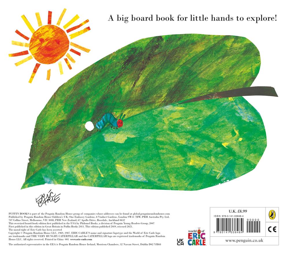Weitere Ansicht: The Very Hungry Caterpillar (Big Board Book) | Eric Carle