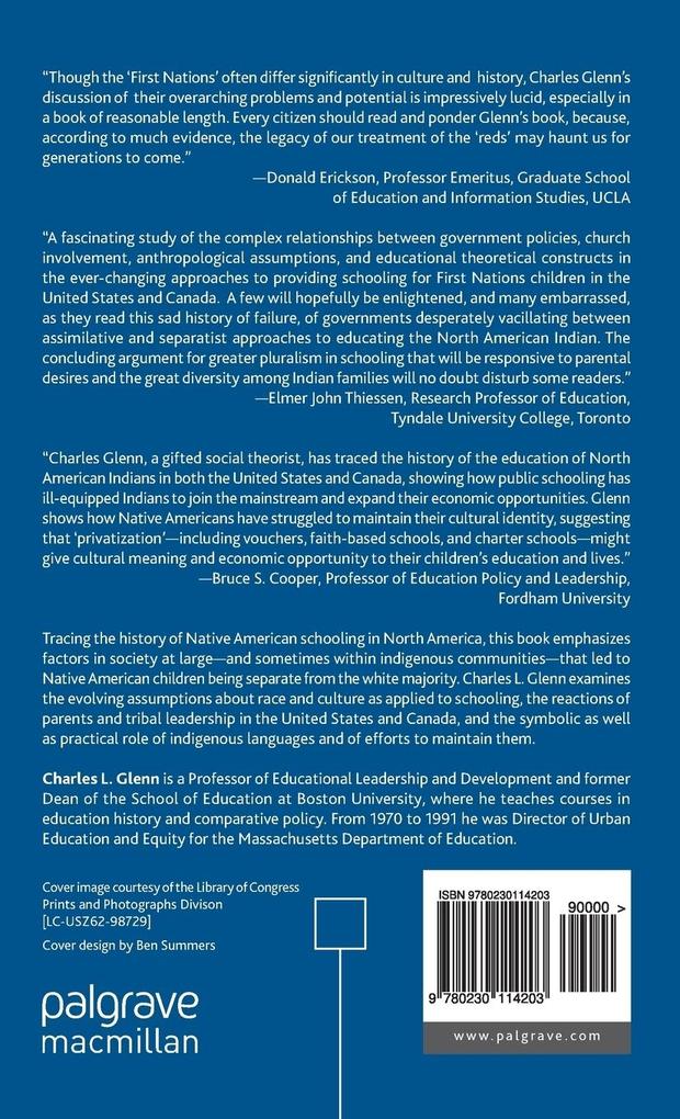 Weitere Ansicht: American Indian/First Nations Schooling | C. Glenn, Charles L. Glenn