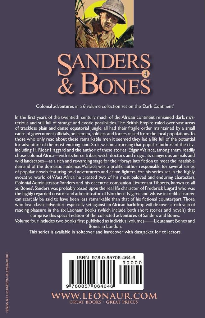 Weitere Ansicht: Sanders & Bones-The African Adventures | Edgar Wallace