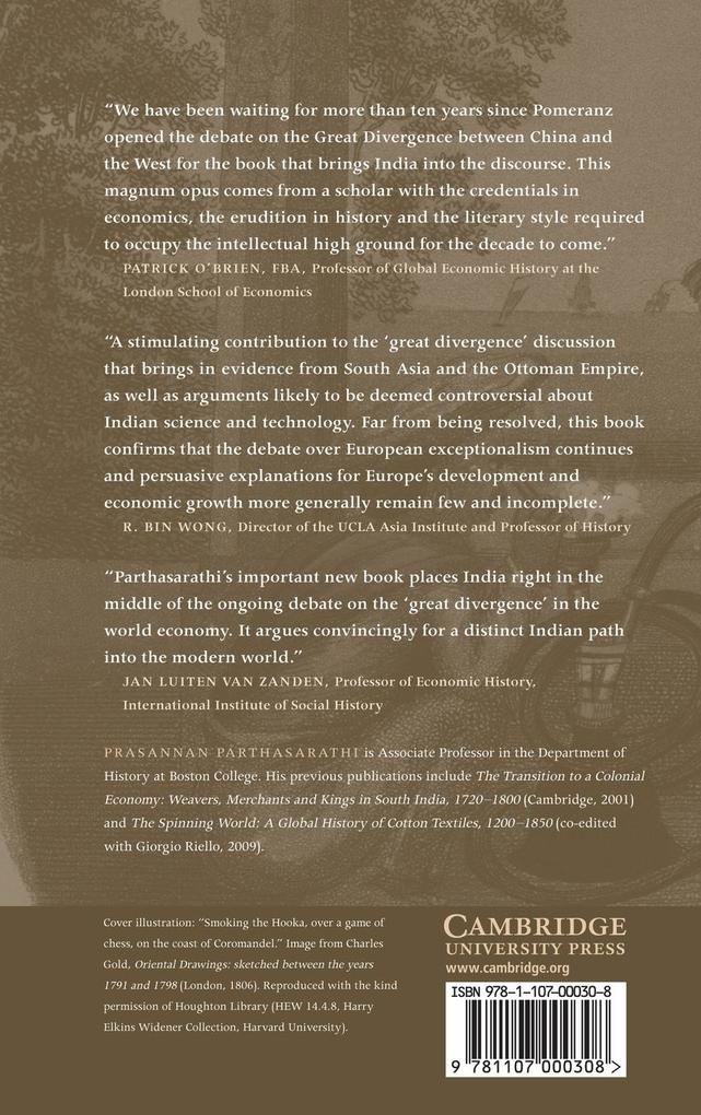 Weitere Ansicht: Why Europe Grew Rich and Asia Did Not | Prasannan Parthasarathi