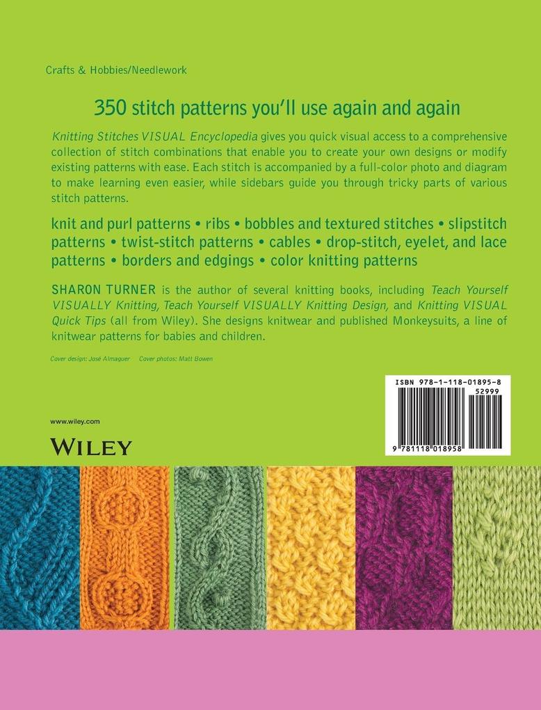 Weitere Ansicht: Knitting Stitches VISUAL Encyclopedia | Sharon Turner
