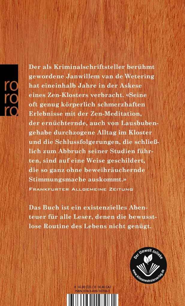 Weitere Ansicht: Der leere Spiegel | Janwillem van de Wetering