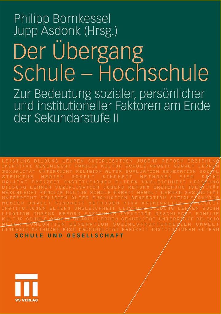 Produktbild: Der Übergang Schule - Hochschule