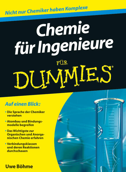 Produktbild: Chemie für Ingenieure für Dummies | Uwe Böhme