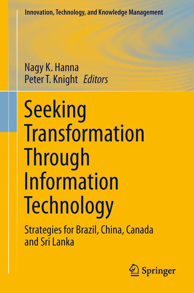 Produktbild: Seeking Transformation Through Information Technology