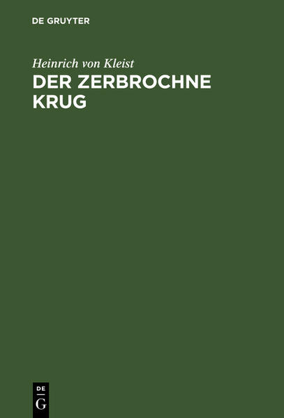 Produktbild: Der zerbrochne Krug | Heinrich von Kleist