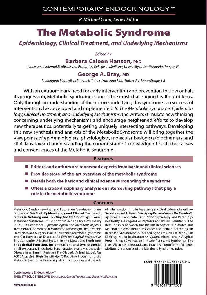 Weitere Ansicht: The Metabolic Syndrome: