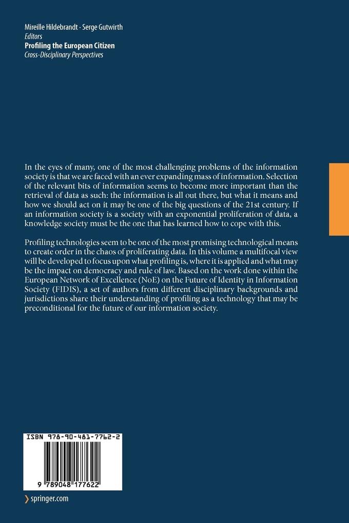 Weitere Ansicht: Profiling the European Citizen