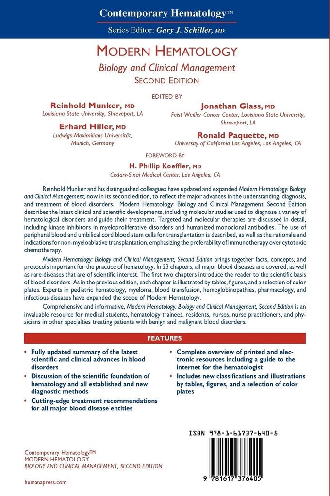 Weitere Ansicht: Modern Hematology